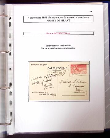 1911-1970 2 classeurs réunissant les différentes
