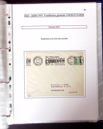 1911-1970 2 classeurs réunissant les différentes