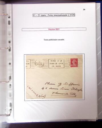 1911-1970 2 classeurs réunissant les différentes