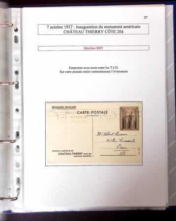 1911-1970 2 classeurs réunissant les différentes