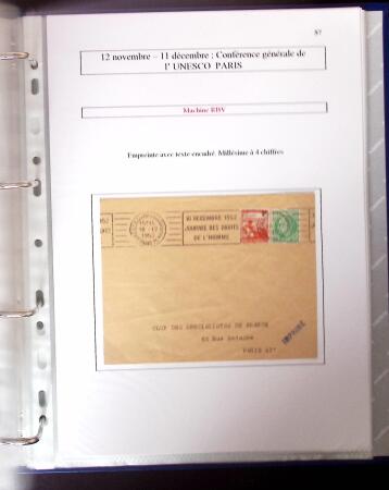 1911-1970 2 classeurs réunissant les différentes