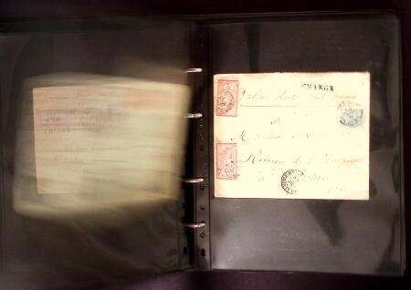 1910-1943 44 lettres chargées de cette période avec