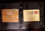 1910-1943 44 lettres chargées de cette période avec