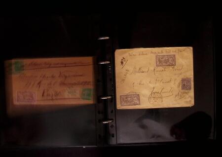 1910-1943 44 lettres chargées de cette période avec