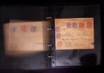 1910-1943 44 lettres chargées de cette période avec