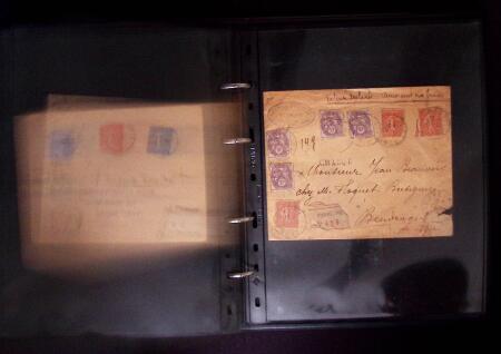 1910-1943 44 lettres chargées de cette période avec