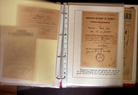 1940-1953 Ensemble en 1 classeur de documents de deuxième