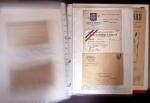 1940-1953 Ensemble en 1 classeur de documents de deuxième