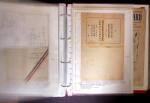 1940-1953 Ensemble en 1 classeur de documents de deuxième