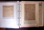 1940-1953 Ensemble en 1 classeur de documents de deuxième