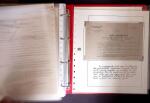 1940-1953 Ensemble en 1 classeur de documents de deuxième