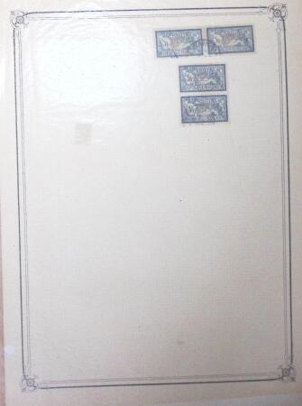1849-1930 Collection ancienne sur pages bien fournie