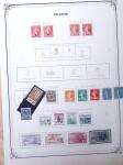 1849-1930 Collection ancienne sur pages bien fournie