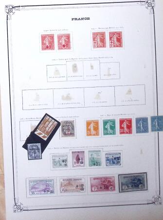 1849-1930 Collection ancienne sur pages bien fournie