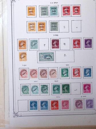 1849-1930 Collection ancienne sur pages bien fournie