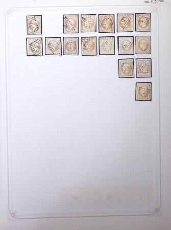 1849-1930 Collection ancienne sur pages bien fournie