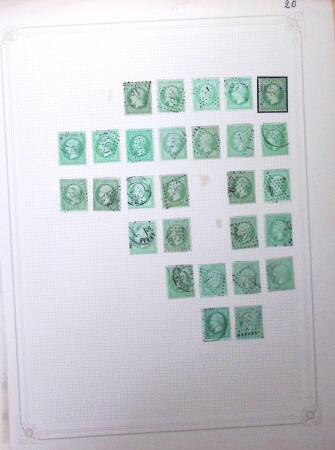 1849-1930 Collection ancienne sur pages bien fournie