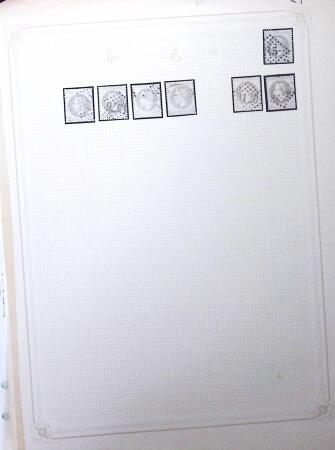 1849-1930 Collection ancienne sur pages bien fournie
