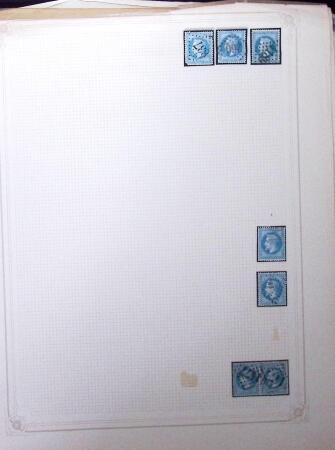1849-1930 Collection ancienne sur pages bien fournie