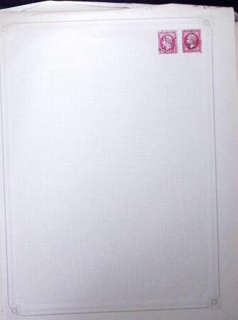 1849-1930 Collection ancienne sur pages bien fournie