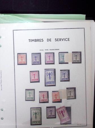 1849-1930 Collection ancienne sur pages bien fournie