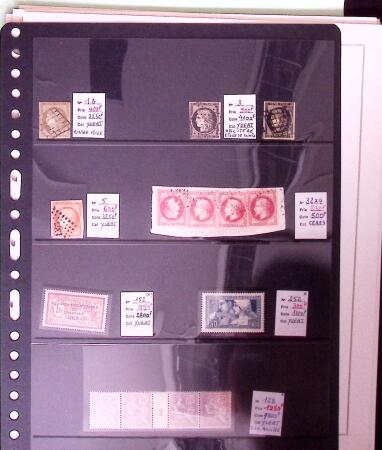 1849-1930 Collection ancienne sur pages bien fournie