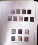 1849-1930 Collection ancienne sur pages bien fournie