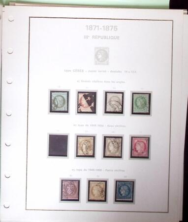 1849-1930 Collection ancienne sur pages bien fournie
