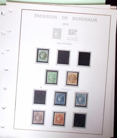 1849-1930 Collection ancienne sur pages bien fournie