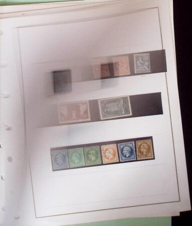1849-1930 Collection ancienne sur pages bien fournie