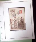 1849-1930 Collection ancienne sur pages bien fournie