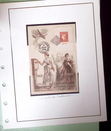 1849-1930 Collection ancienne sur pages bien fournie