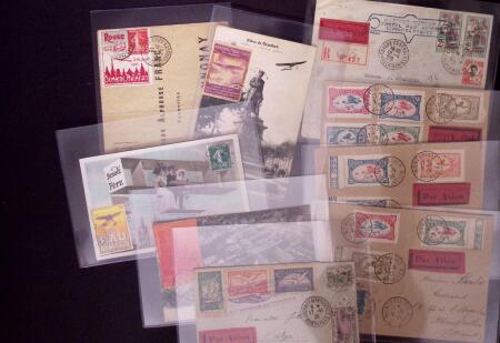 1909-45 AIRMAIL lot of over 160 covers and cards,