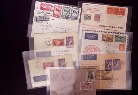 1909-45 AIRMAIL lot of over 160 covers and cards,
