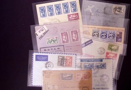 1909-45 AIRMAIL lot of over 160 covers and cards,