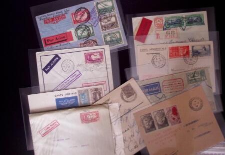 1909-45 AIRMAIL lot of over 160 covers and cards,