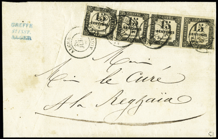 Lettre d'Alger pour Reghaïa du 2ème échelon avec t