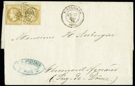 Commune de Paris : n°28, 2 pièces, OBL GC 4290 + C