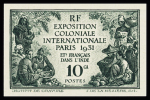 N° 105 à 108 Expo coloniale Paris 1931 Série de