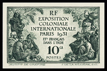 N° 105 à 108 Expo coloniale Paris 1931 Série de