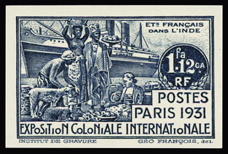 N° 105 à 108 Expo coloniale Paris 1931 Série de
