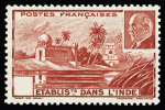N° 126a et 127a Pétain, variétés sans la faciale,