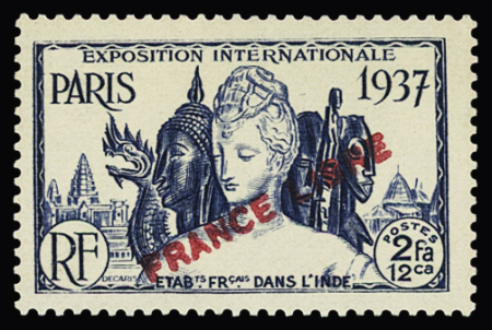 N° 151 à 156 Série de 6 valeurs France Libre, **,