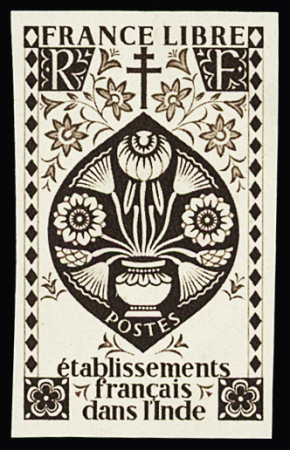N° 229a 3r brun, variété sans indication de valeur