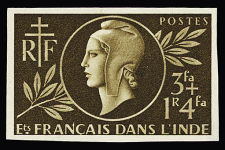 N° 240a Entraide française 3fa +1r 4fa sépia, non