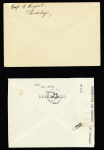 Deux lettres avec France Libre : n° 183 en bande de