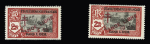 N° 203 et 205 avec variété "FRANOE", **, TB (Maury)