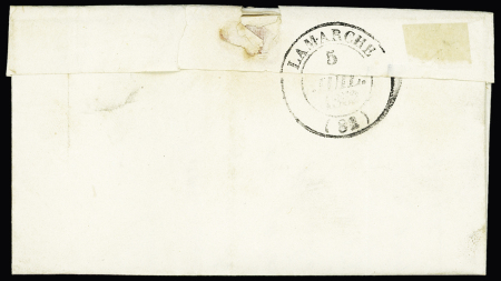 N°1, BDF à droite, OBL PC 1623 + CAD type 14 "Lamarche
