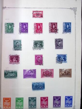 1847-1950, Attractive and valuable All-world collection