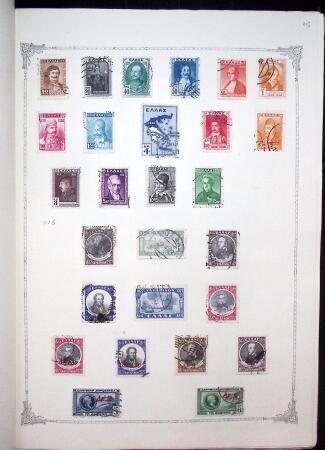 1847-1950, Attractive and valuable All-world collection